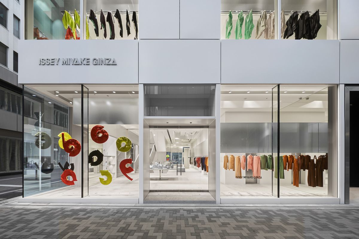 Issey Miyake's new London flagship store