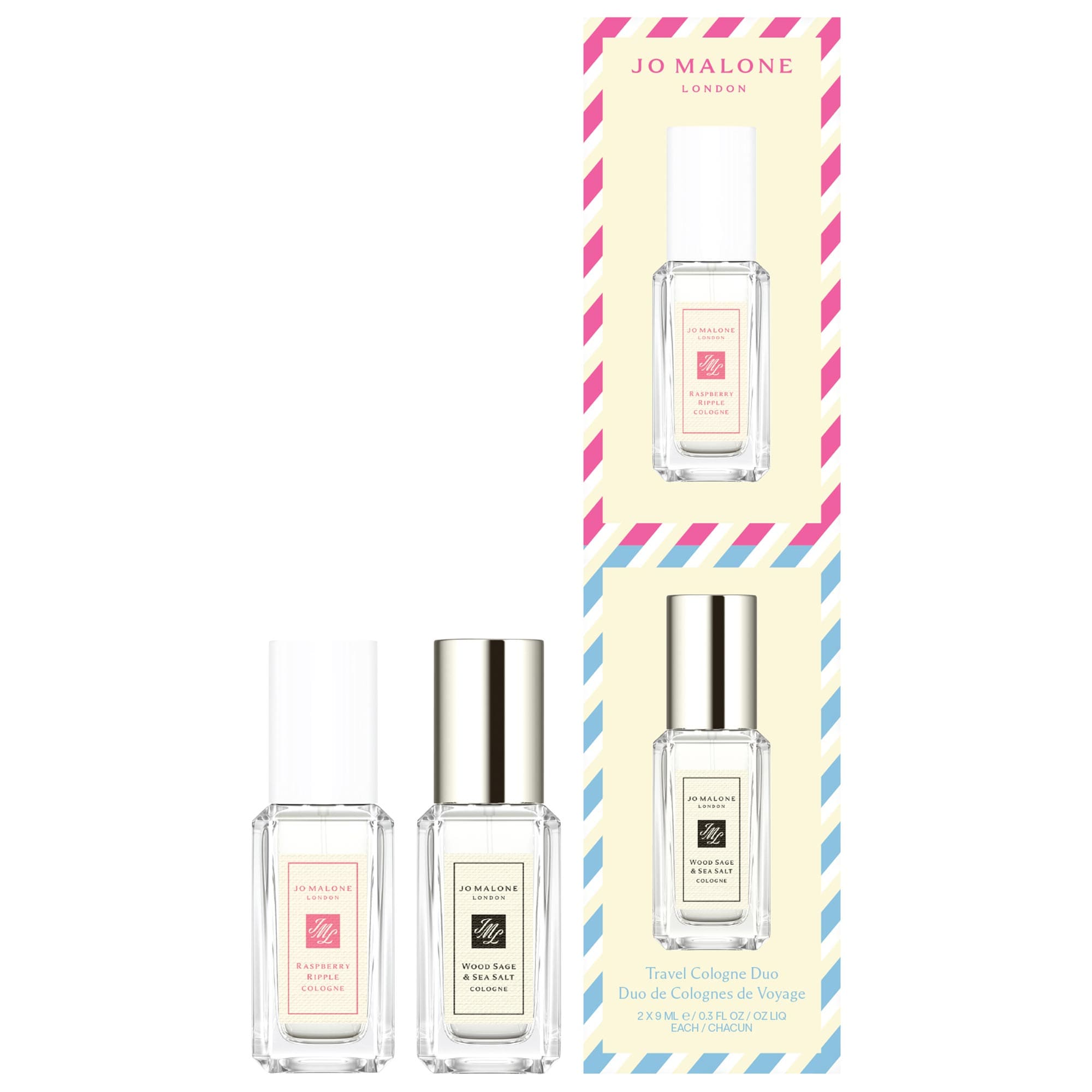 Mini Raspberry Ripple &amp;amp; Wood Sage &amp;amp; Sea Salt Cologne Set Duo