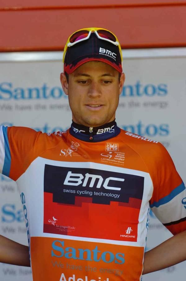 Martin Kohler (BMC) leads the race again