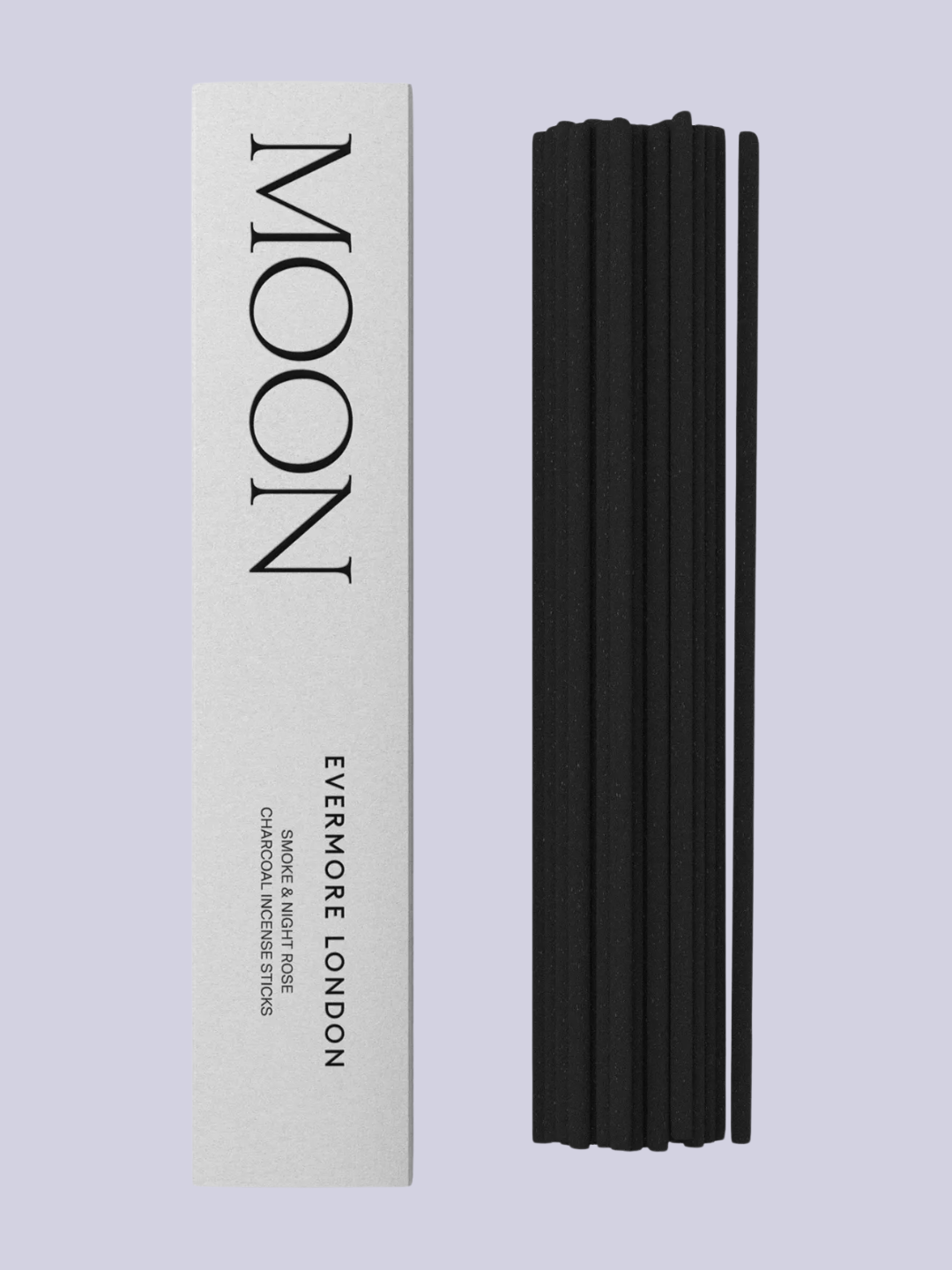 A set of black incense sticks from Evermore London