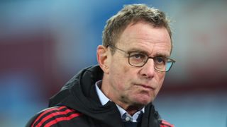 Manchester United manager Ralf Rangnick