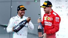 Lewis Hamilton and Sebastian Vettel finished second and third at the F1 2019 Azerbaijan GP