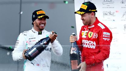 Lewis Hamilton and Sebastian Vettel finished second and third at the F1 2019 Azerbaijan GP