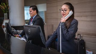 Hotel receptionists - using data and tech in the hospitality sector