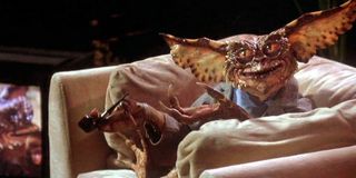 Gremlins 2: The New Batch Brain Gremlin having a chat with a pipe in hand