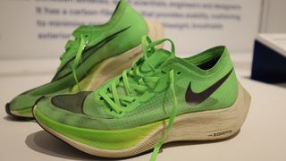 Nike ZoomX Vaporfly shoes at Design Museum