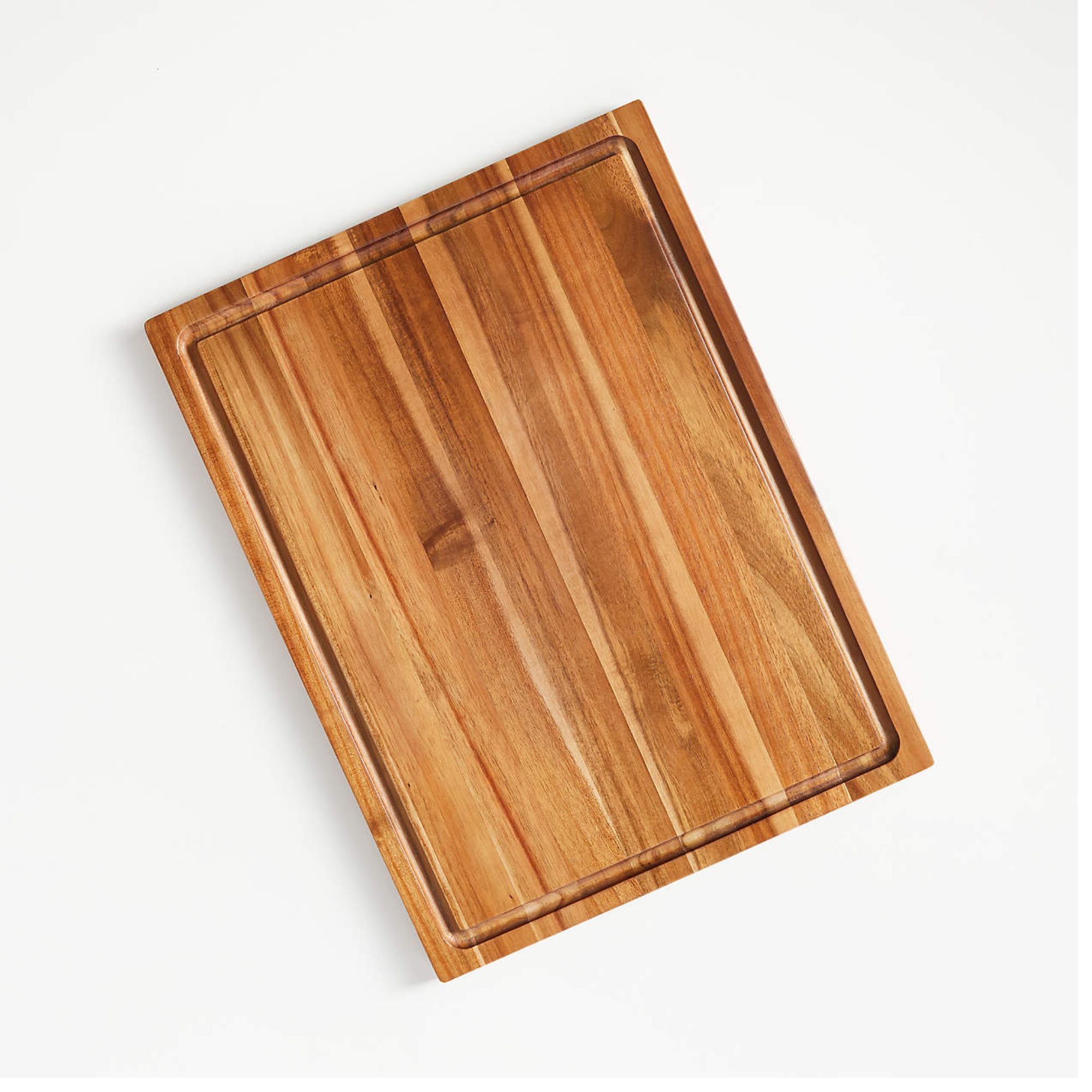 Acacia wood rectangular cutting board