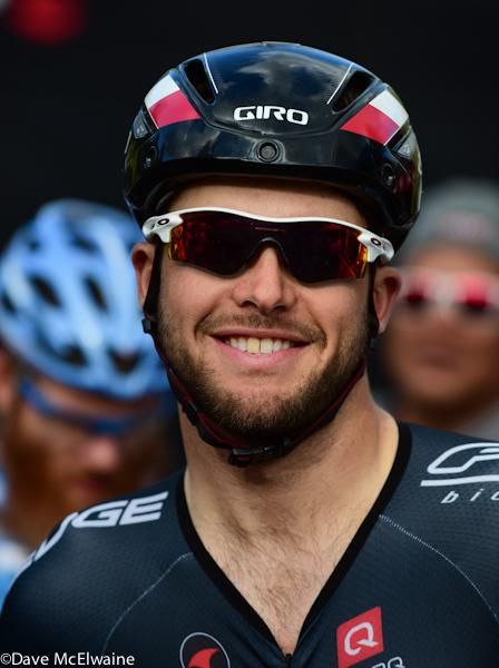 Danny Summerhill (Garmin Felt Slipstream) wearing an aero helmet