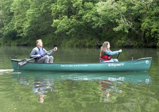 Chris Packham and stepdaughter Megan McCubbin.