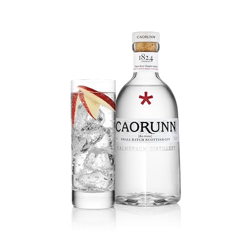 Caorunn Scottish Gin, Handcrafted Premium Dry Gin, Distilled and Bottled at Balmanech Distillery,41.8% Abv, 70cl
