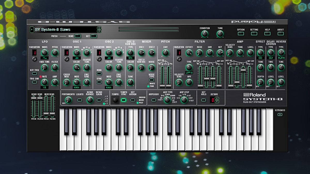 You now get FM oscillators and classic synth filter types in the Roland