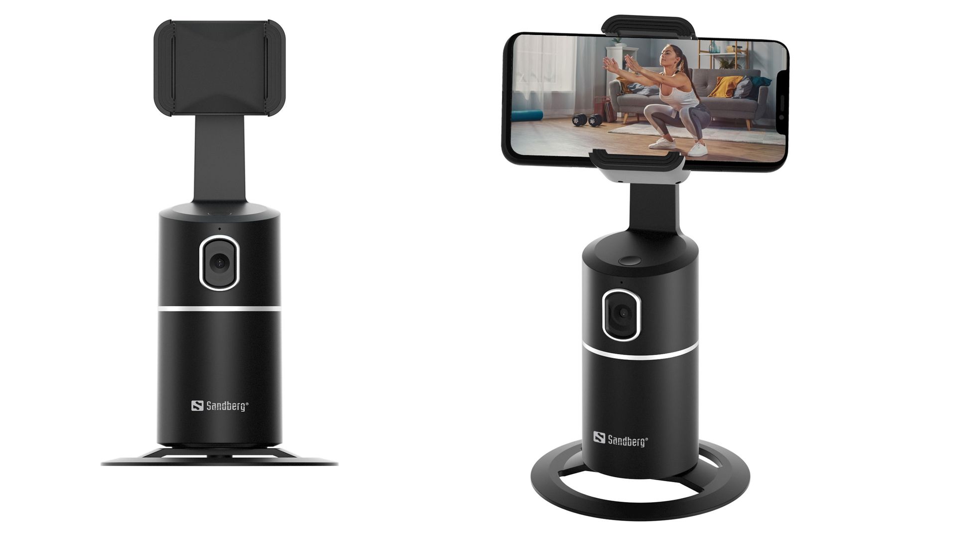 The Sandberg Motion Tracking Phone Mount will follow you around the room! Digital Camera World