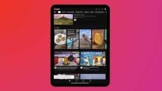 YouTube on iPad