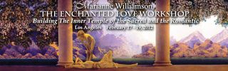 Old branding for Marianne Williamson