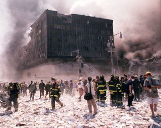 firefighters at the WTC attacks