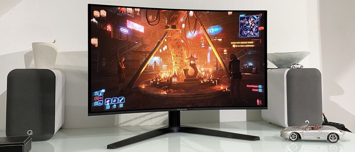 I played all the latest games on this stunning 32-inch 4K OLED monitor and now I can't go back to plain old LCD