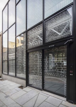 Glass clad entrance at Holborn House by 6a architects in London