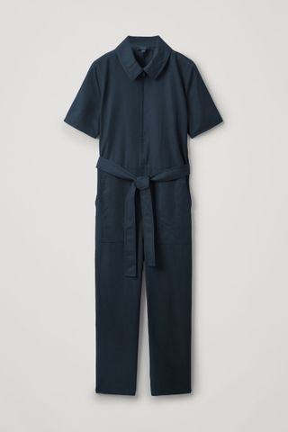Belted Cotton jumpsuit – £89, COS