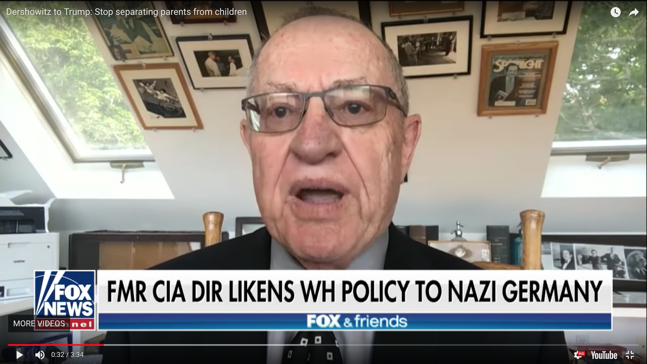 Alan Dershowitz on Fox News.