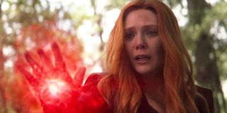 Wanda Scarlet Witch with powers Avengers Endgame