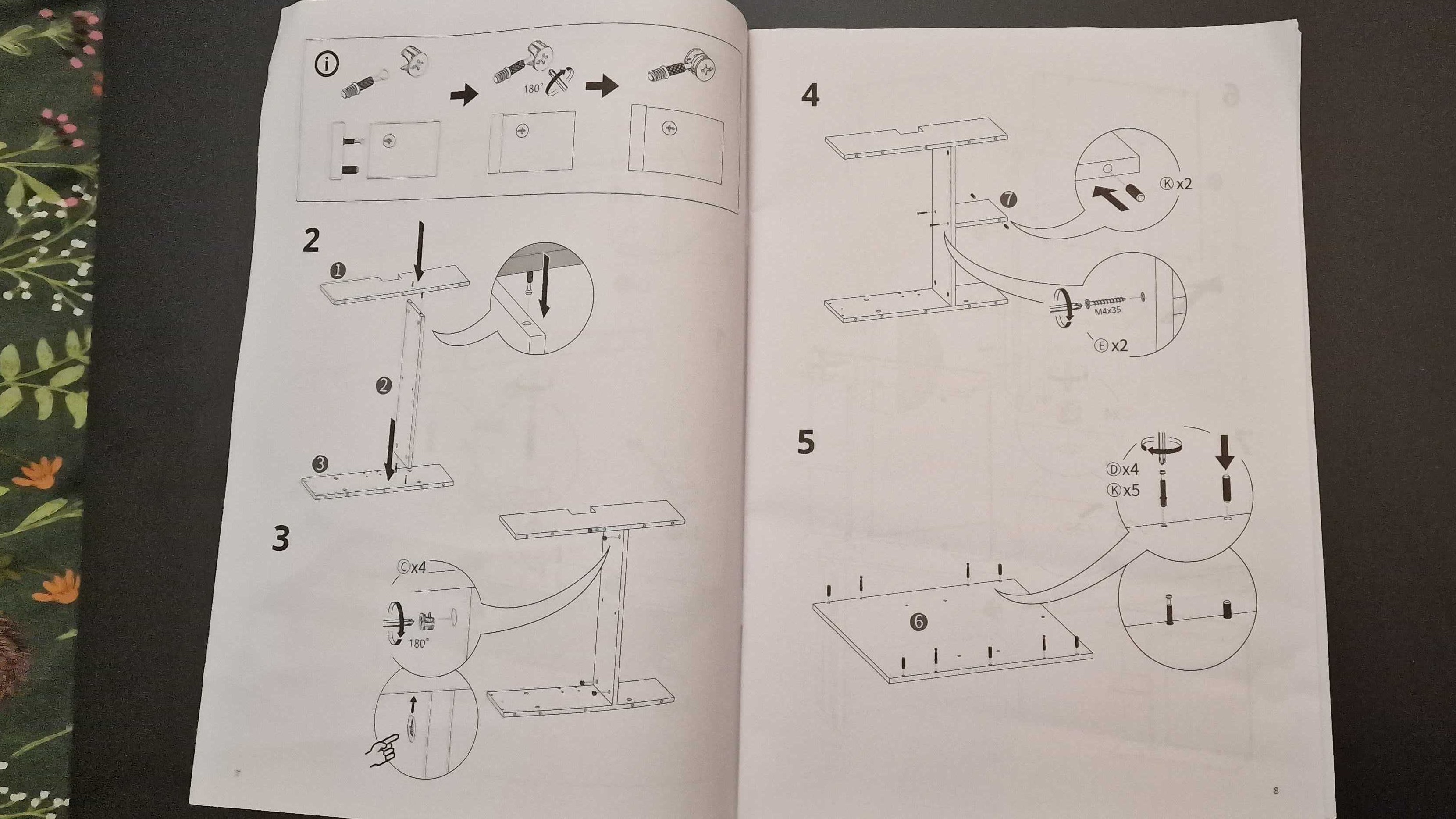 Fezibo Executive B standing desk instructions.