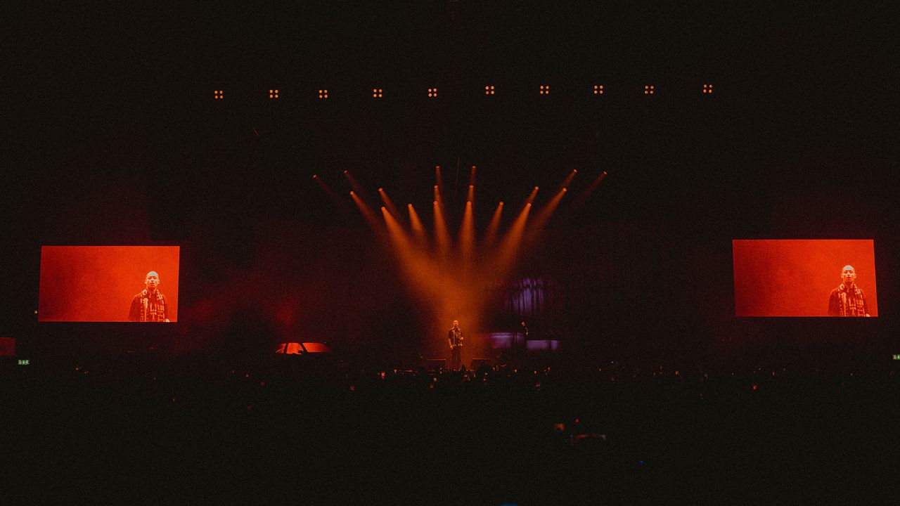 Loyle Carner on stage