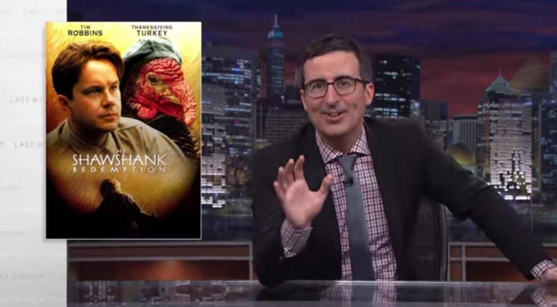 John Oliver takes sides on the traditional presidential turkey pardon: &amp;#039;Death to turkeys!&amp;#039;