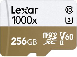 Lexar Pro 1000x 256 Microsd