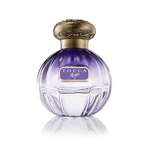 Tocca Women&#039;s Eau De Parfum, Maya Fragrance, 1.7oz (50 Ml) - Warm Floral, Wild Iris, Blackcurrant, Patchouli Heart - Hand-Finished Bottle