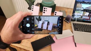 The Camera RAW app on the Samsung Galaxy S23 Ultra