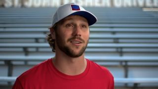 Josh Allen in Hard Knocks: Training Camp with the Buffalo Bills.