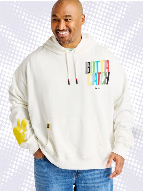 Adult Hooded Sweatshirt Cream