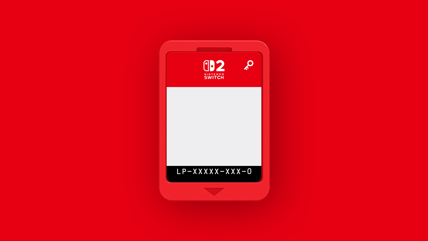 Nintendo Switch 2 game-key card.