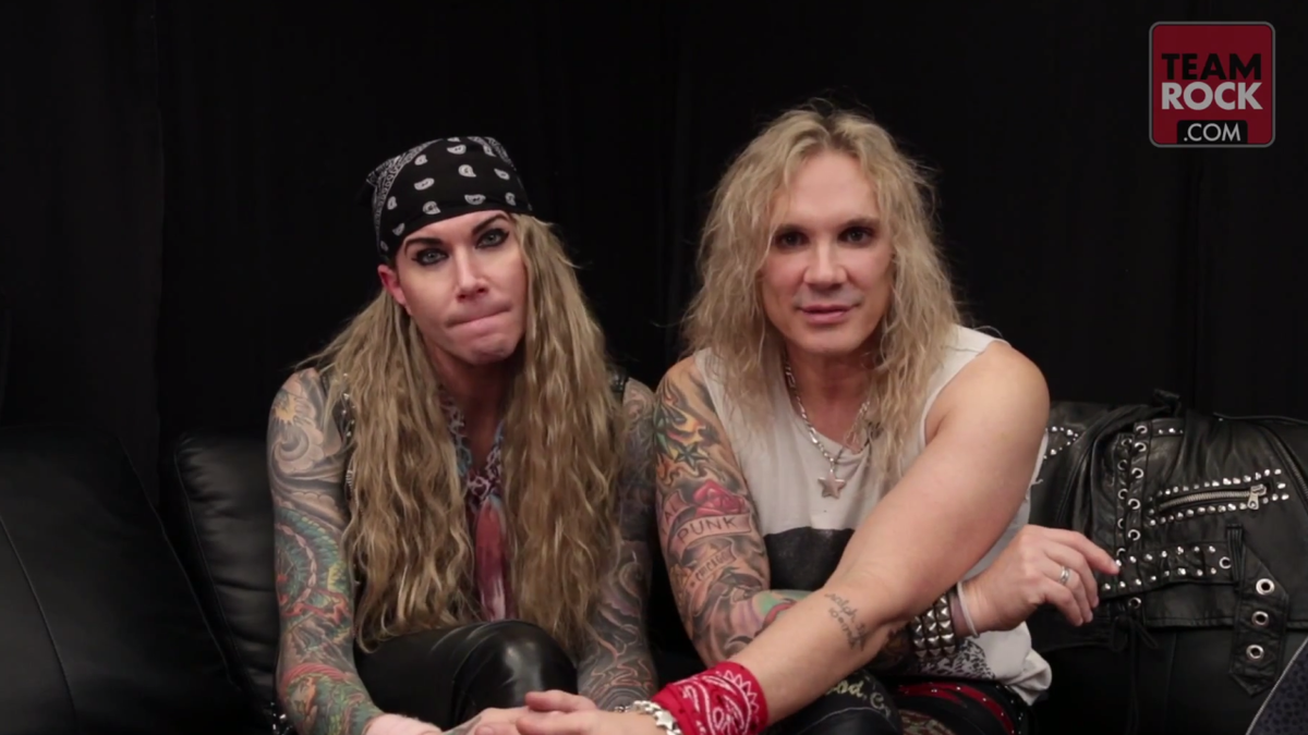 Michael, Lexxi, Satchel and Stix on life on the road in Steel Panther.