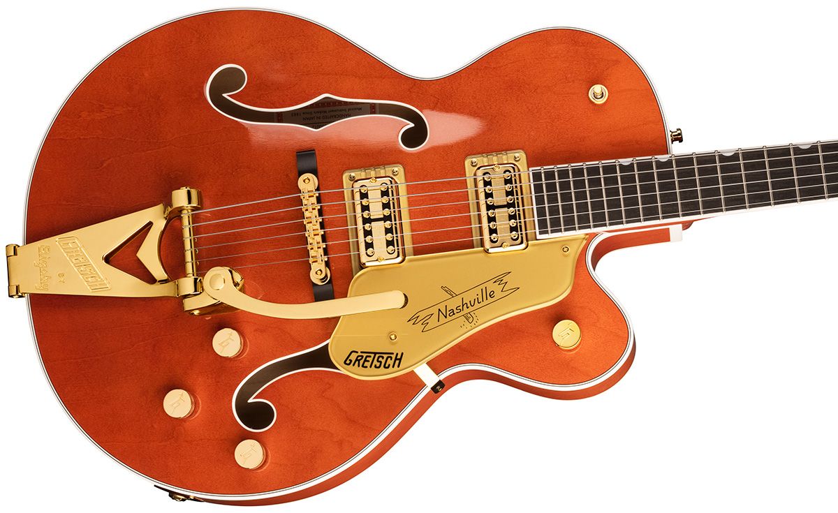 Gretsch G6120TG Players Edition Nashville Hollow Body Orange Stain