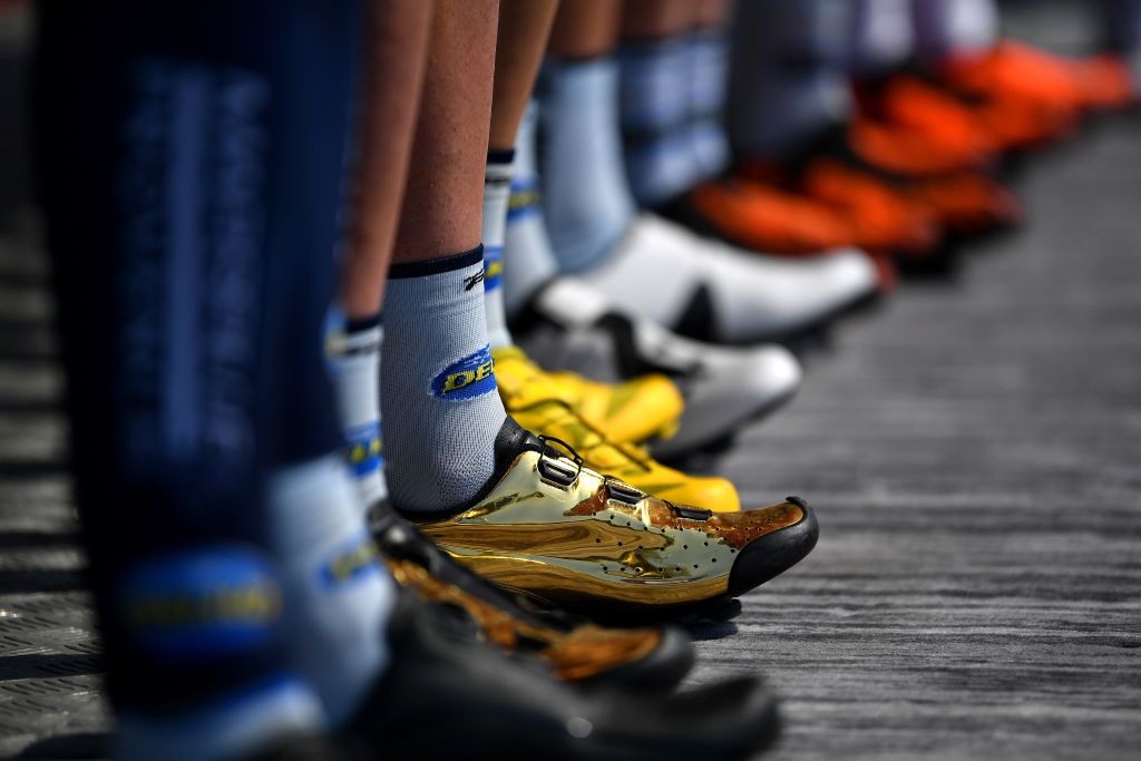 The gold shoes of Eduard Michael Grosu (Delko Marseille Provence)