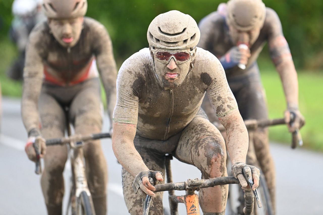 Paris Roubaix 2021 118th Edition Compiegne Roubaix 2577 km 03102021 Sonny Colbrelli ITA Bahrain Victorious photo Vincent KalutPNBettiniPhoto2021