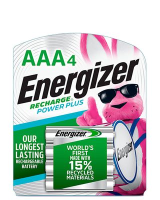 Product shot of Energizer Recharge Power Plus, one of the best AA Rechargeable batteries