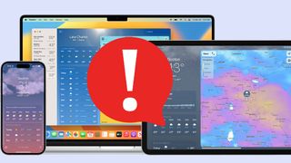 Apple Weather app not working
