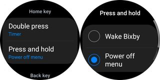 How to customize buttons on Galaxy Watch
