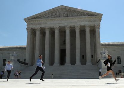 Interns run with decisions released by the U.S. Supreme Court.