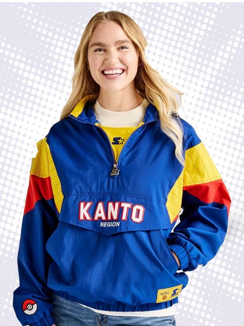 Pok&eacute;mon Starter Pullover Jacket Blue