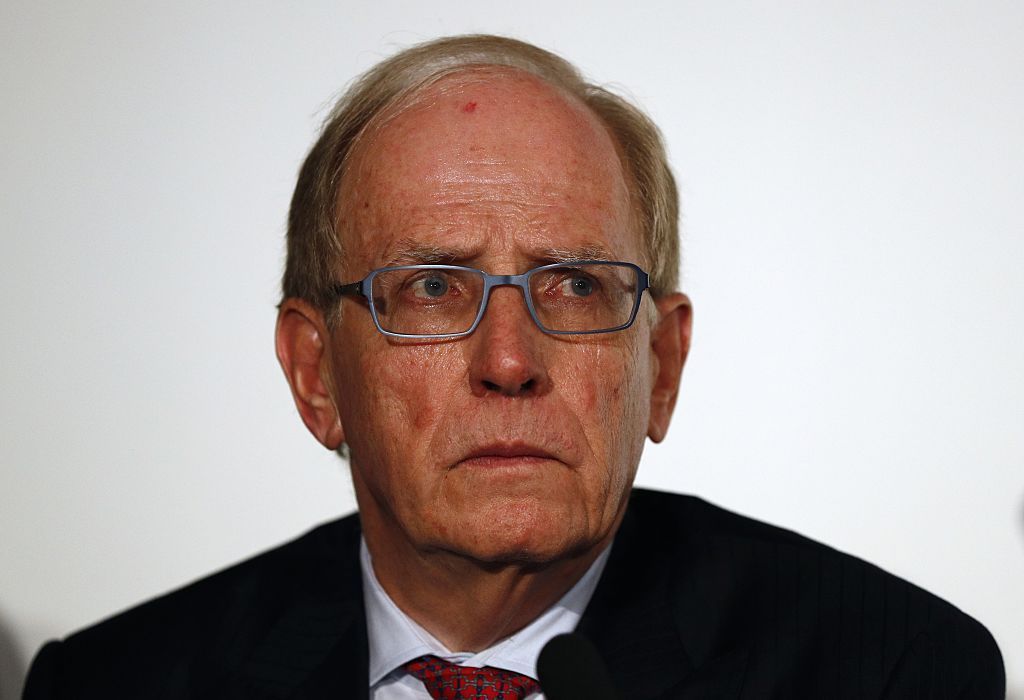 Richard McLaren, author of the report into Russian doping