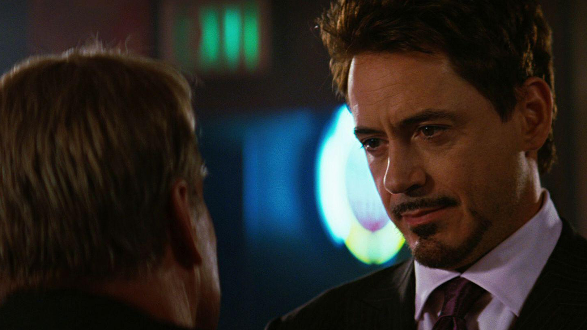 Tony Stark in the post-credits scene of The Incredible Hulk