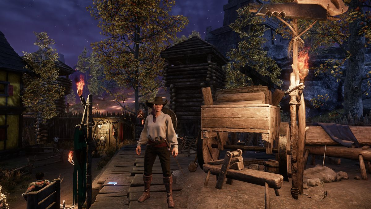 New World characters