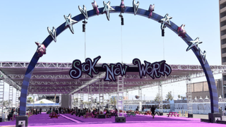 A general view of the atmosphere during the Sick New World music festival at the Las Vegas Festival Grounds on May 13, 2023 in Las Vegas, Nevada. (