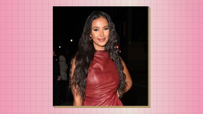 Maya Jama attends Edward Enninful's "A Visible Man" book launch at Claridge's Hotel on September 04, 2022 in London, England. 