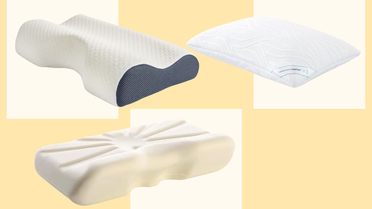 A selection of the best pillows for neck pain from Back in Action, Silentnight and Dreams