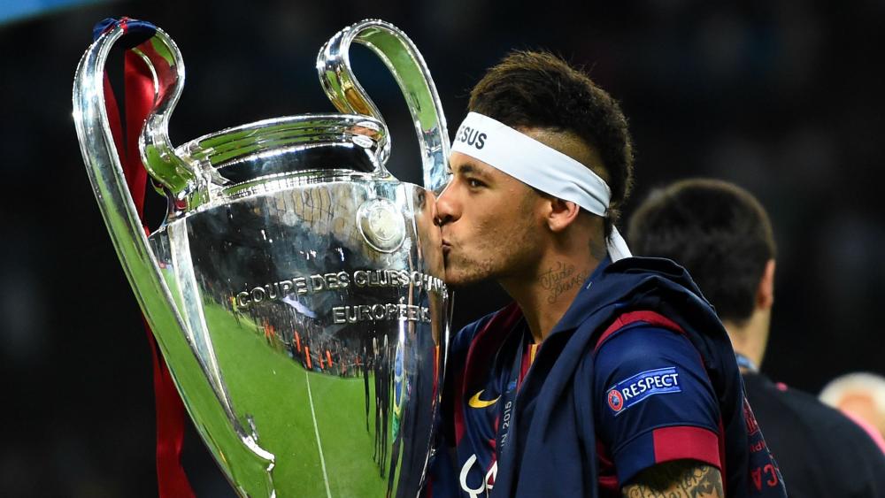 UEFA Champions League on X: Neymar 💧 #UCL  / X