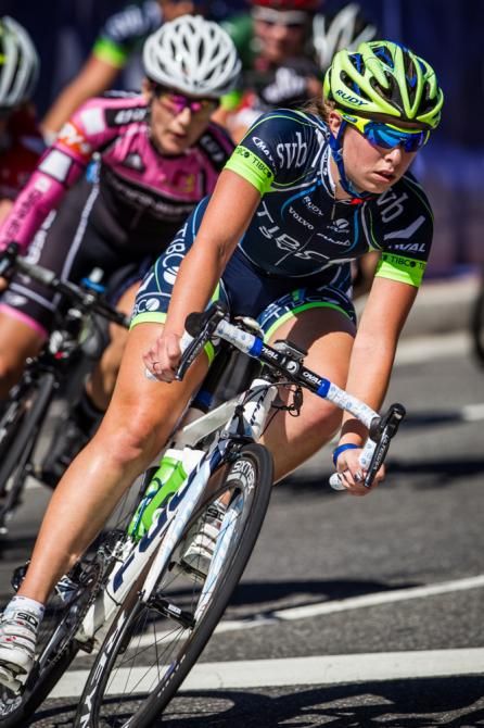 Alexis Ryan (TIBCO) on the way to second place.